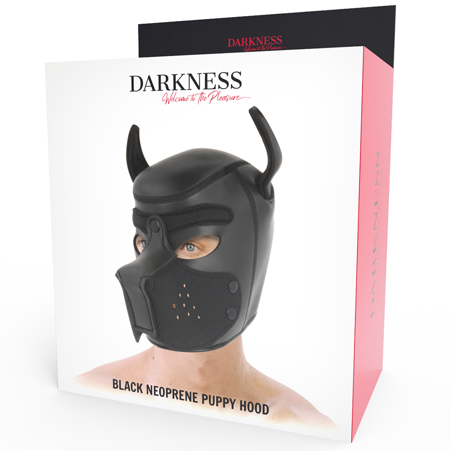 Masca Darkness Neoprene Dog Mask With Removable Muzzle M [2]