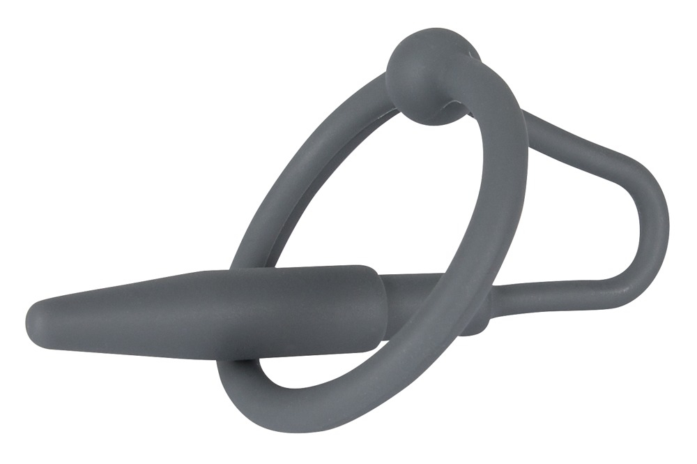 Stimulator Dilatator Uretra Barbati Penis Plug With Glans Ring [3]
