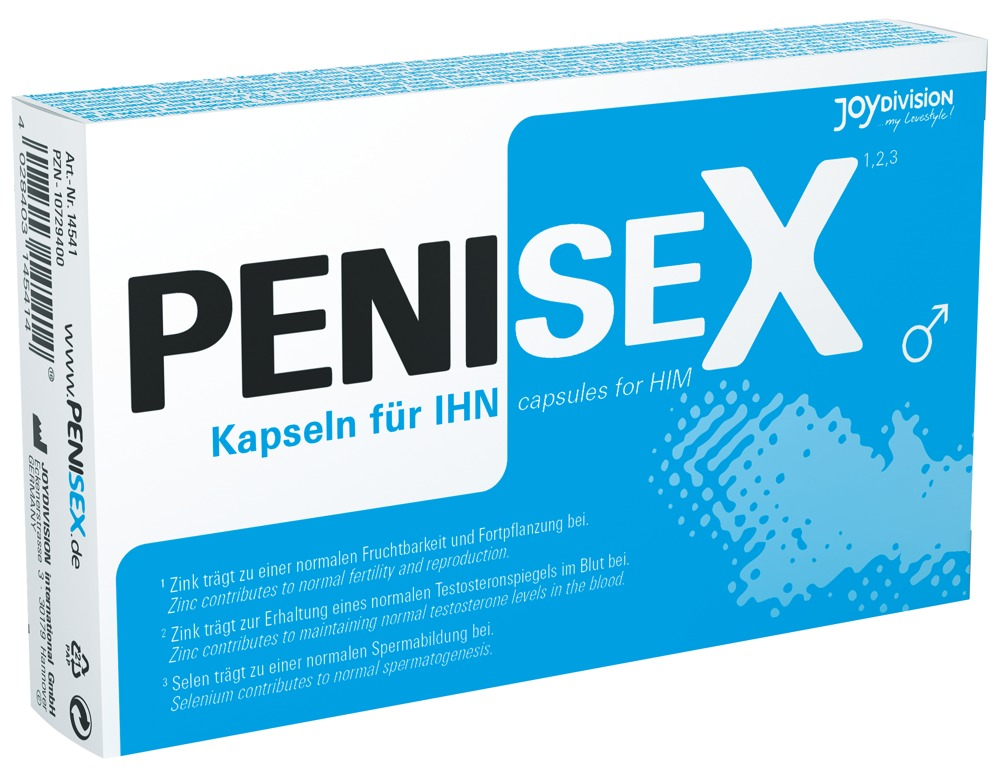 Supliment Afrodisiac Potenta L-arginina Barbati Joy Division PENISEX 40 capsule [1]