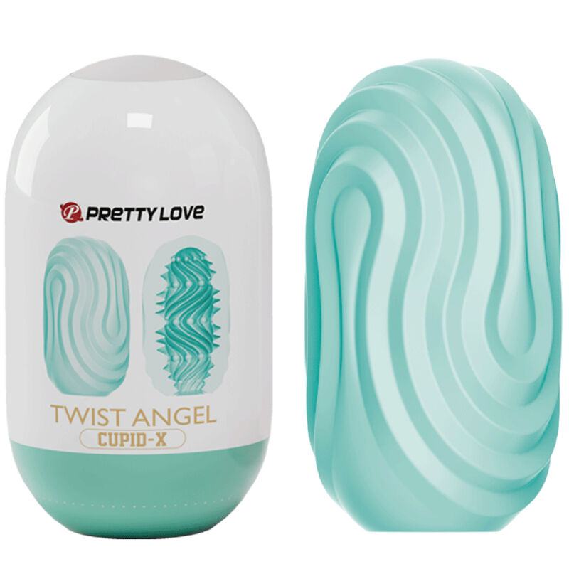 Masturbator Penis Ou Pretty Love Twist Angel Cupid Masturbator Egg [2]