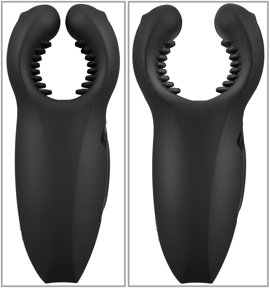Masturbator Vibratii Penis Barbati Rebel Man Wand with Vibration and Moving Wings [3]