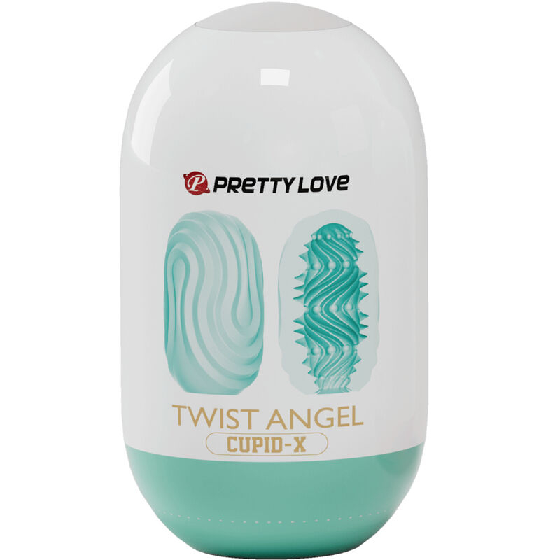 Masturbator Penis Ou Pretty Love Twist Angel Cupid Masturbator Egg [3]