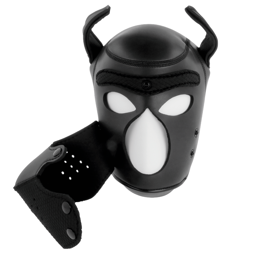 Masca Darkness Neoprene Dog Mask With Removable Muzzle M [4]