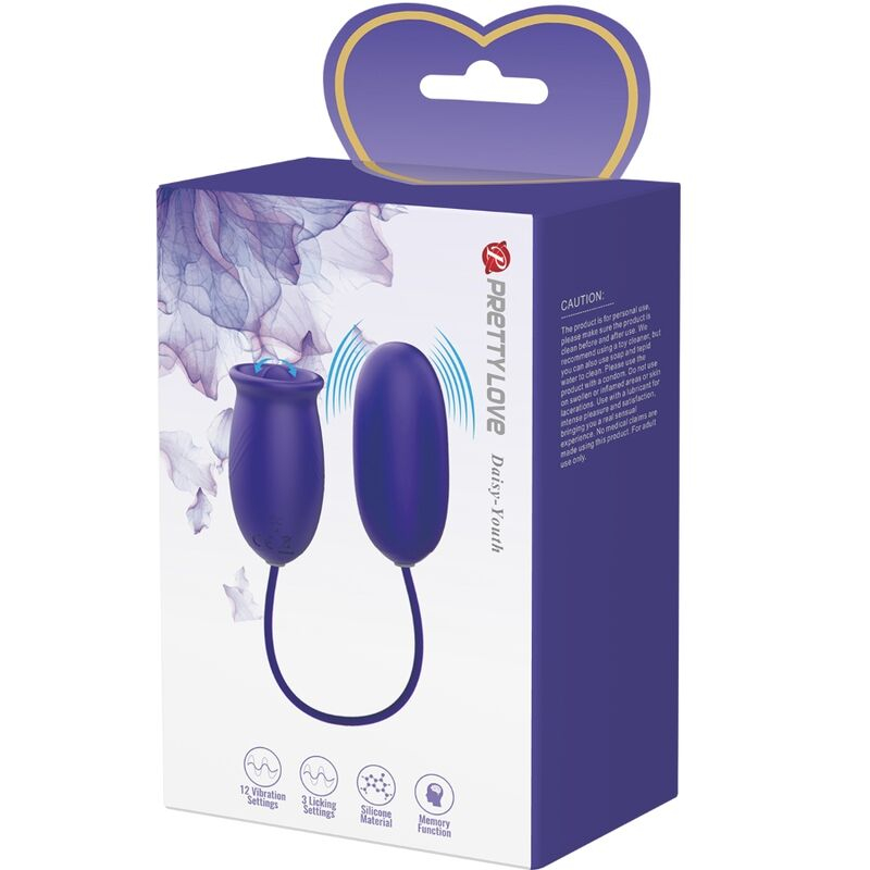 Vibrator Ou Pretty Love Daisy Youth Violet Rechargeable Vibrator Stimulator [4]