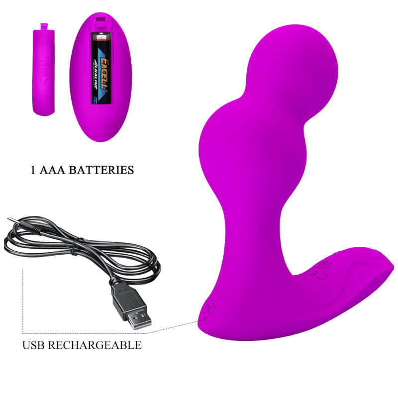 Vibrator Anal Pretty Love Terrance Anal Vibrator Massager With Remote Control [4]