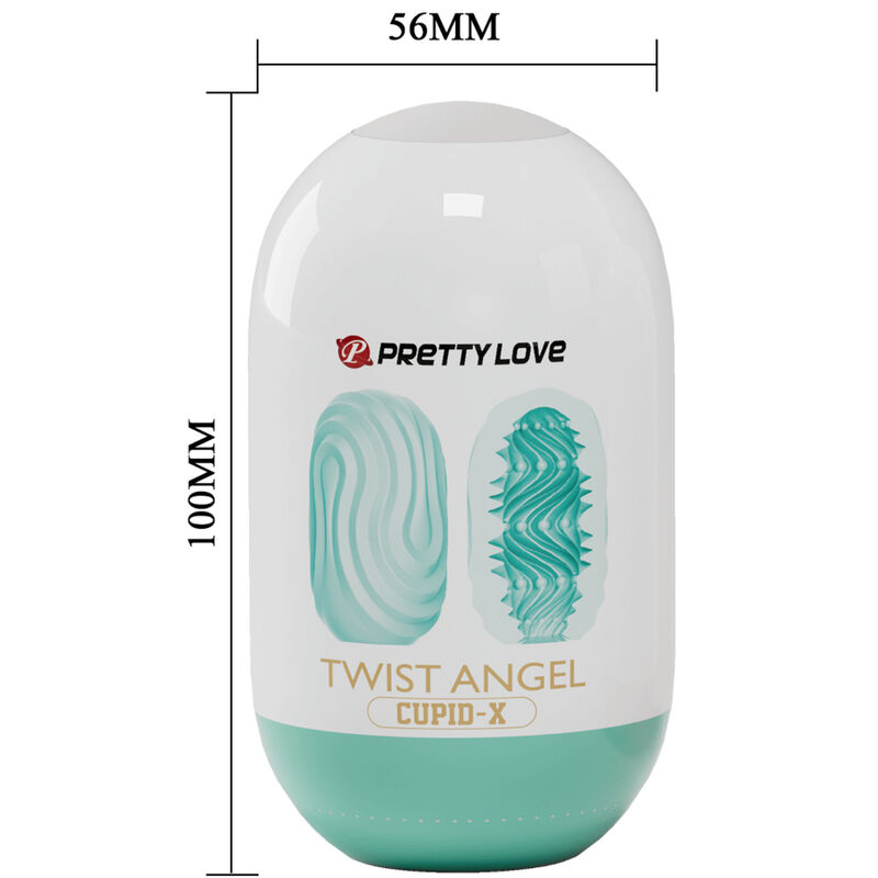 Masturbator Penis Ou Pretty Love Twist Angel Cupid Masturbator Egg [4]