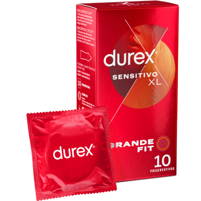 Prezervative DUREX - SENSITIVE XL CONDOMS 10 buc [2]