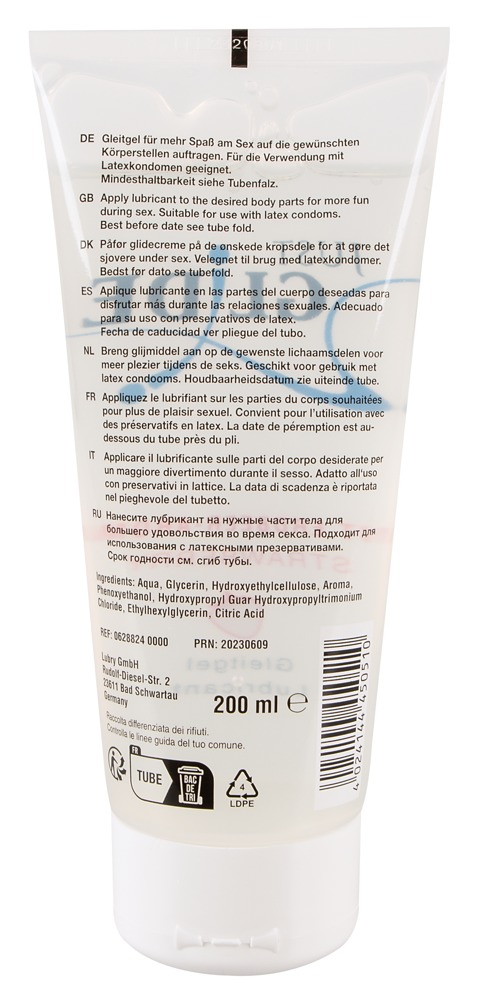 Lubrifiant Vaginal Gel Aroma Capsuni Just Glide Strawberry 50/200 ml [2]