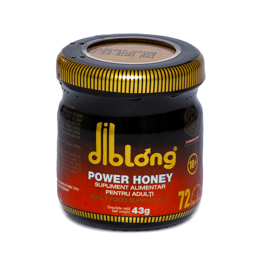 Miere Afrodisiac Crestere Libidou Premium Concentrat Diblong Power Honey  Unisex 100% Natural 43g [1]