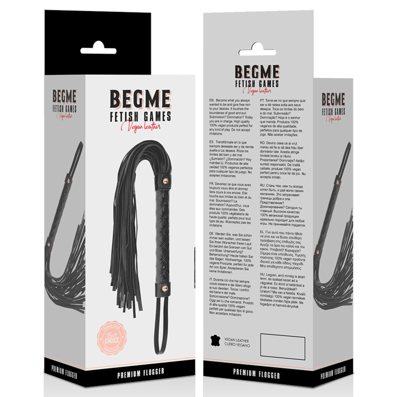 Bici Begme Black Edition Vegan Leather Flogger [5]