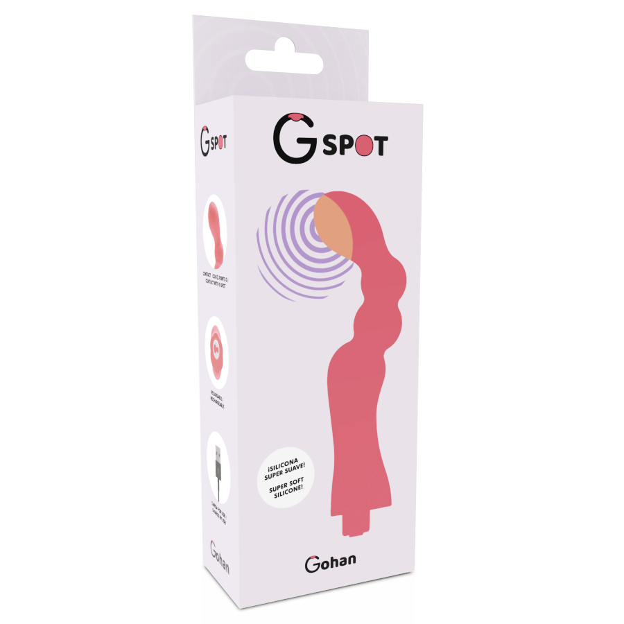 Vibrator G spot Gohah vibrator light red [3]