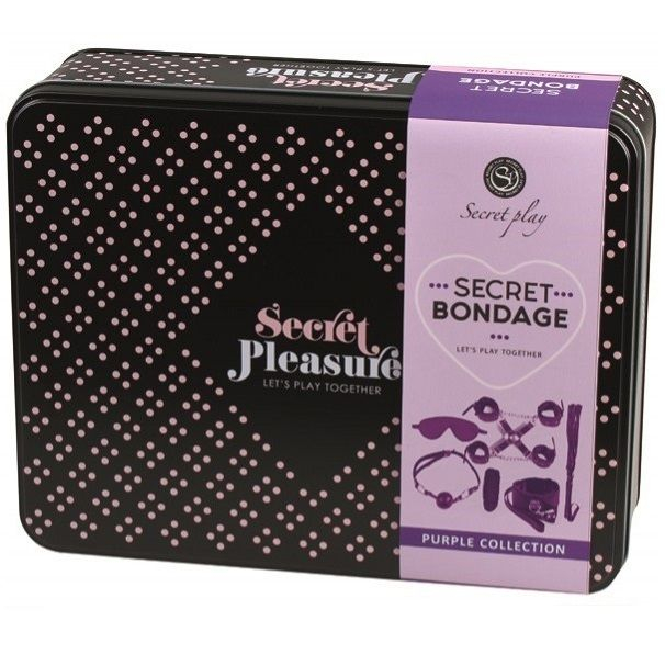 Set Secretplay BDSM Set 8pcs Purple/Black [2]