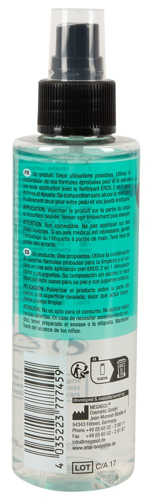 Spray Dezinfectant Eros 2in1 Intimate Toy Cleaner 180 ml [3]