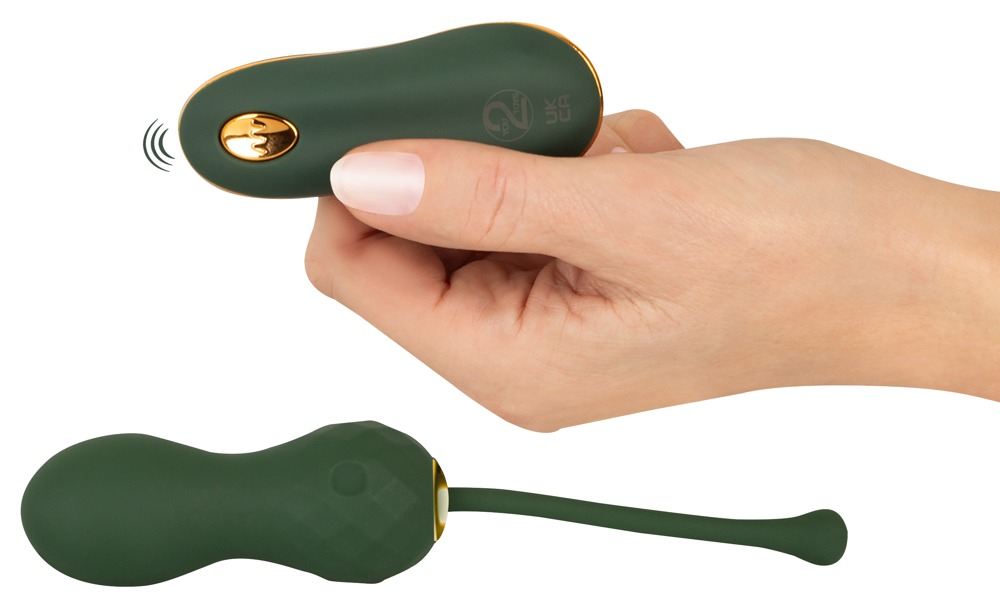 Bile Vaginale Kegel Femei Intarire Muschi Pelvini Emerald Love Luxurious RC Love Balls [4]