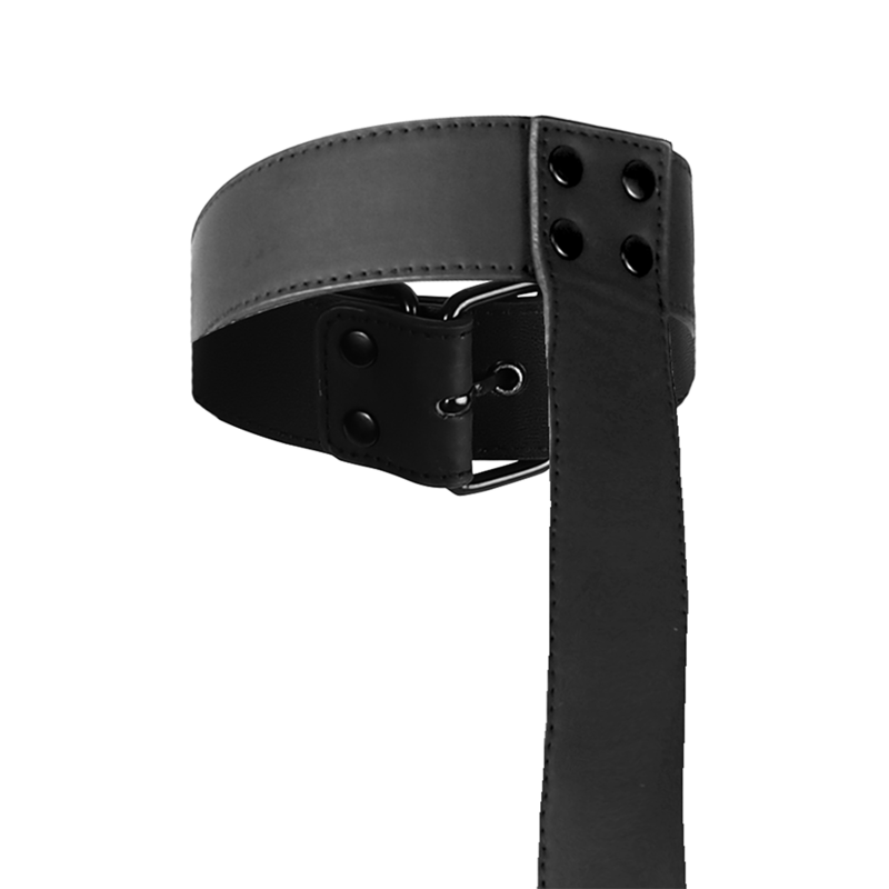 Catuse Ham Fetish Submissive Bondage Collar & Wrist Cuffs Body Restraint Set [3]
