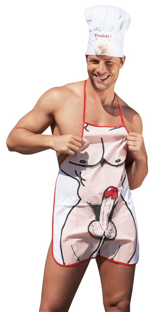 Sort Gratar Halat Sani Boobs Apron Man [1]