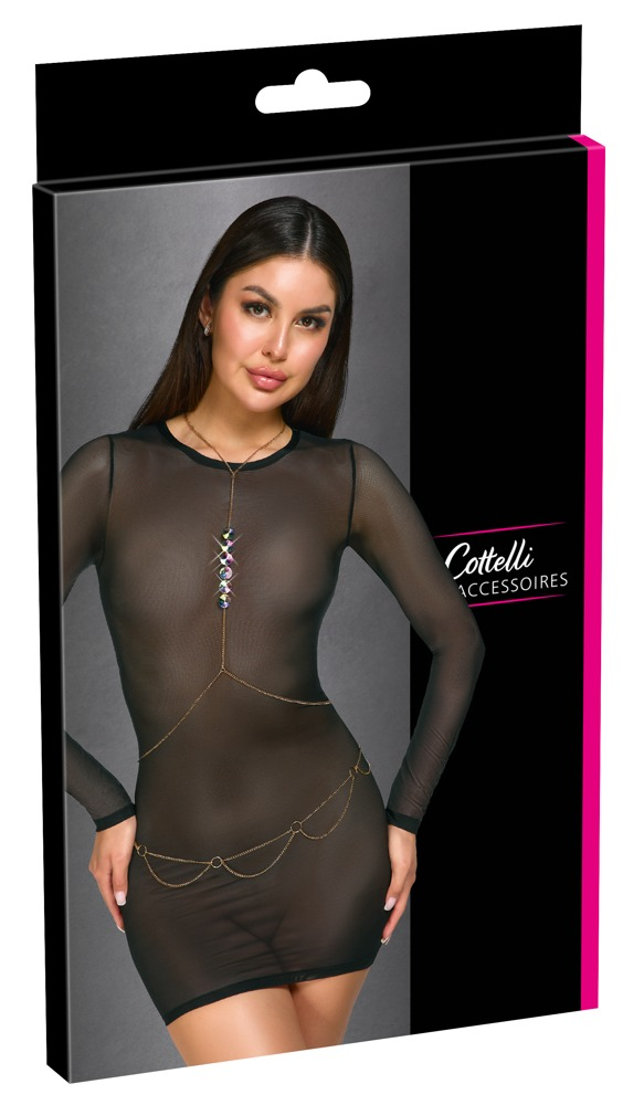 Lantisor Corp Auriu Cottelli ACCESSOIRES Body Chain [6]