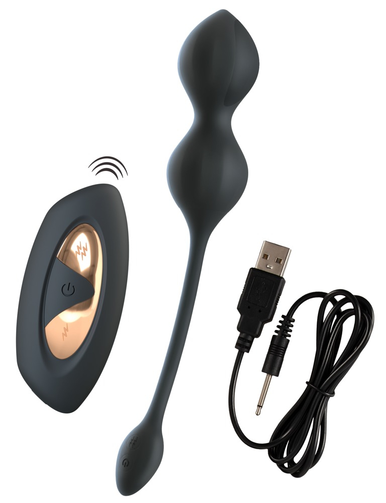 Bile Vaginale Kegel Femei Intarire Muschi Pelvini XouXou RC Vibrating E-Stim Love Balls [8]