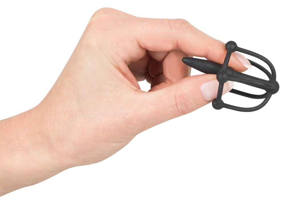 Stimulator Dilatator Uretra Penis Plug With Glans Cage [4]