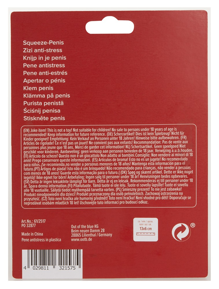 Minge Anti Stres Cadou Penis Penis Stress Ball [7]