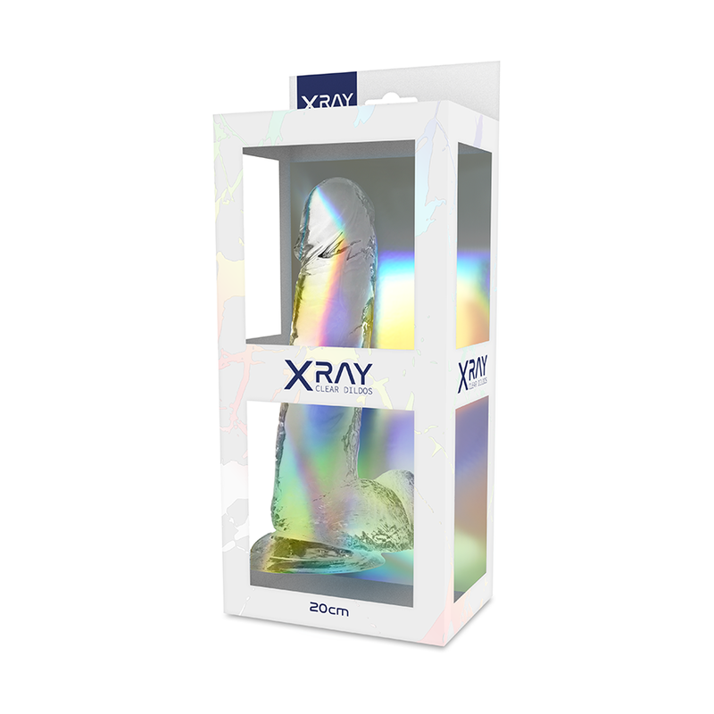 Strap-On X-ray Clear Cock 20 cm [3]