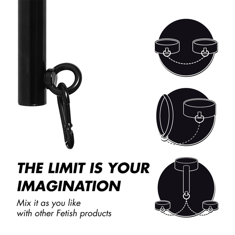 Bara Catuse Fetish Submissive Bondage Adjustable Separator Bar 4 Pieces [6]