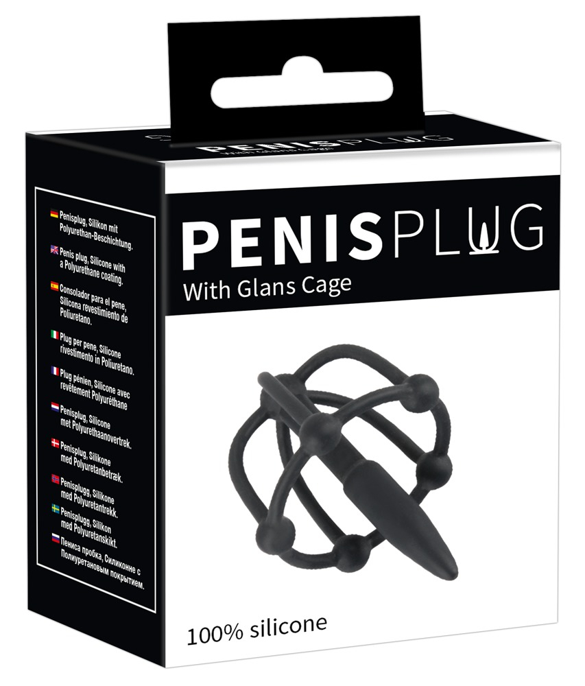 Stimulator Dilatator Uretra Penis Plug With Glans Cage [7]