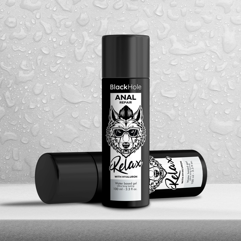 Lubrifiant Anal Acid Hialuronic Black Hole Anal Repair Water Based Relax With Hyaluron 100 ml [3]