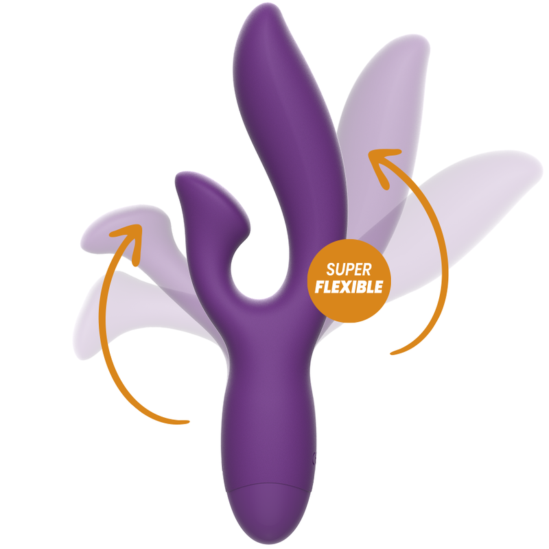 Vibrator Rewolution Rewofun flexible vibrator with rabbit [5]