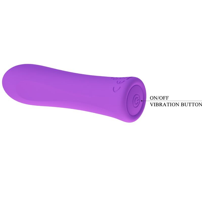 Vibrator Bullet Pretty Love Alfreda Super Power Vibrator Aqua Purple [5]