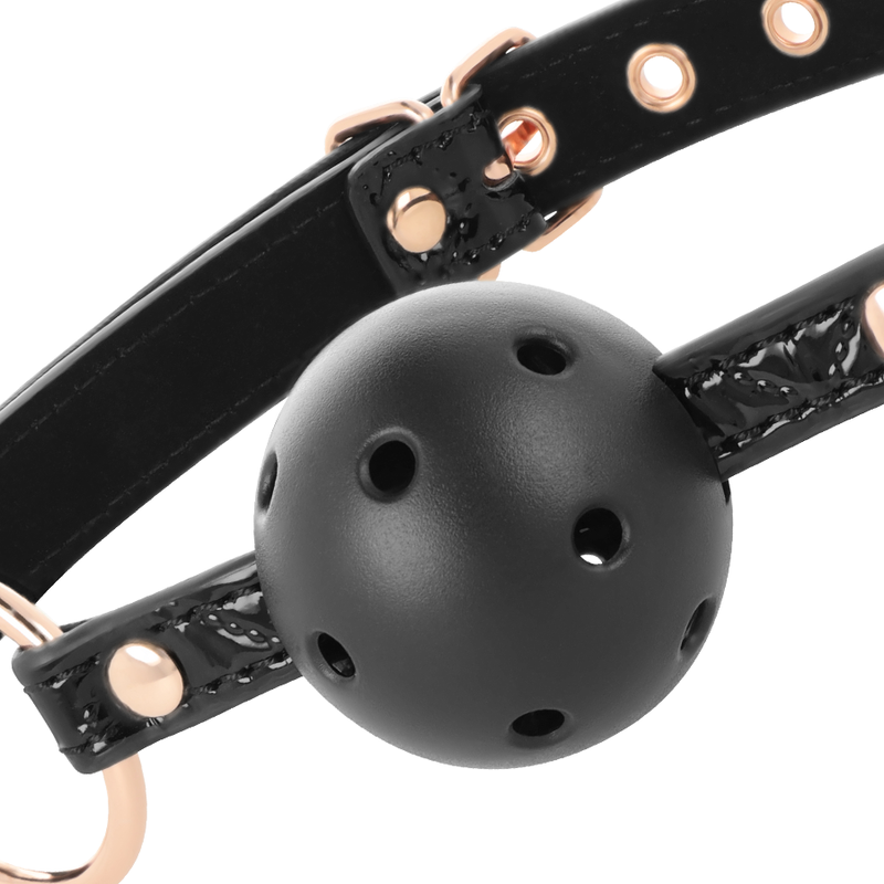 Calus Begme Black Edition Ball Gag Vegan Leather [4]