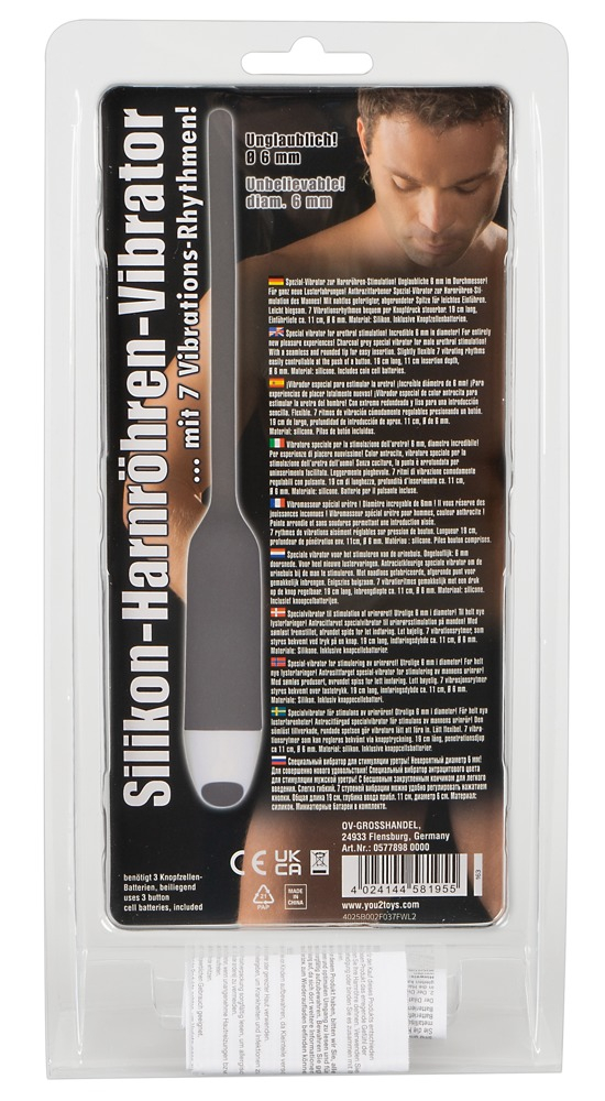 Stimulator Dilatator Uretra Barbati You2Toys Silicone Dilator [6]