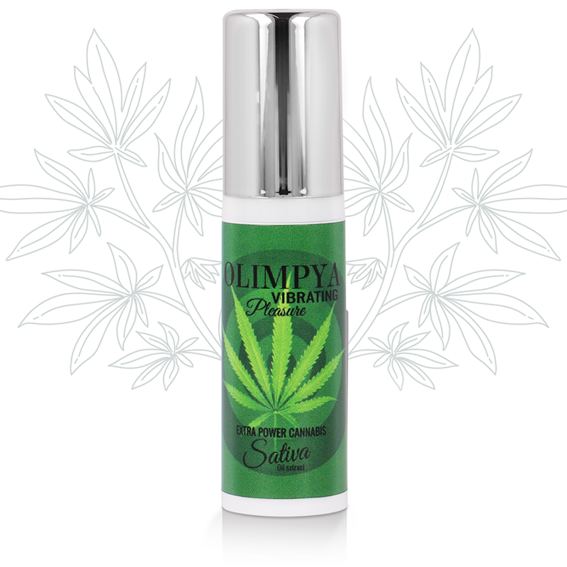 Vibrator Lichid Olimpya Vibrating Pleasure Extra Sativa Cannabis [2]