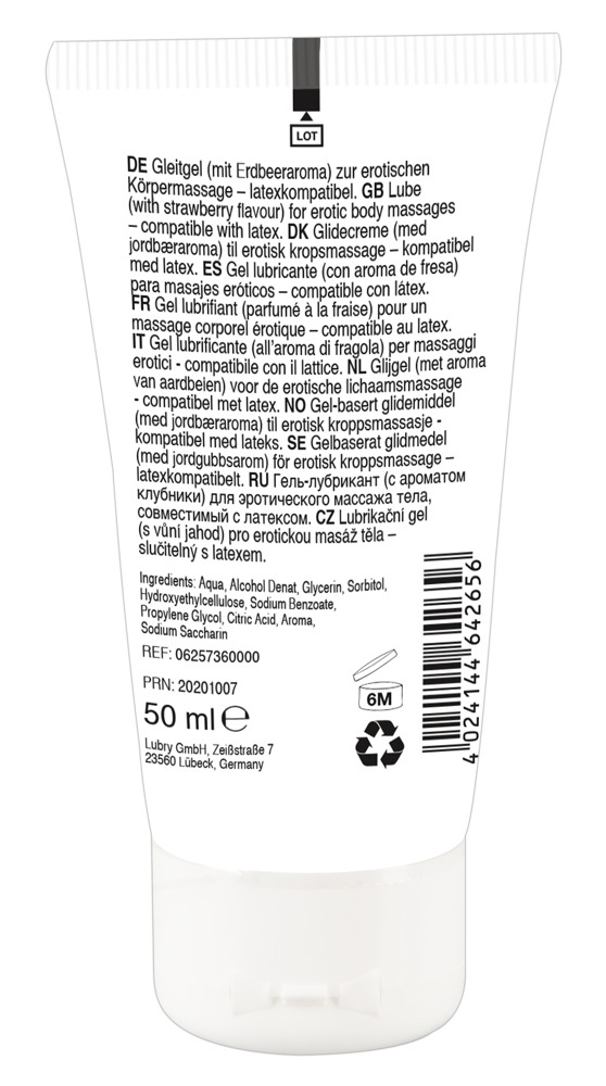 Ulei Masaj Erotic Capsuni Lick It Erotic Massage Gel Strawberry 50 ml [2]