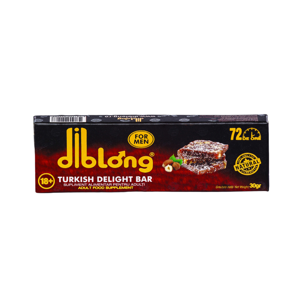 Afrodisiac Premium Barbatil Potenta Erectie Intarziere Ejaculare Crestere Libidou Diblong Turkish Delight Bar 100% Natural 30 g [2]