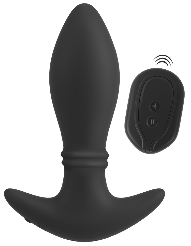 Plug Anal Vibrant ANOS RC Moving Rings Butt Plug [2]