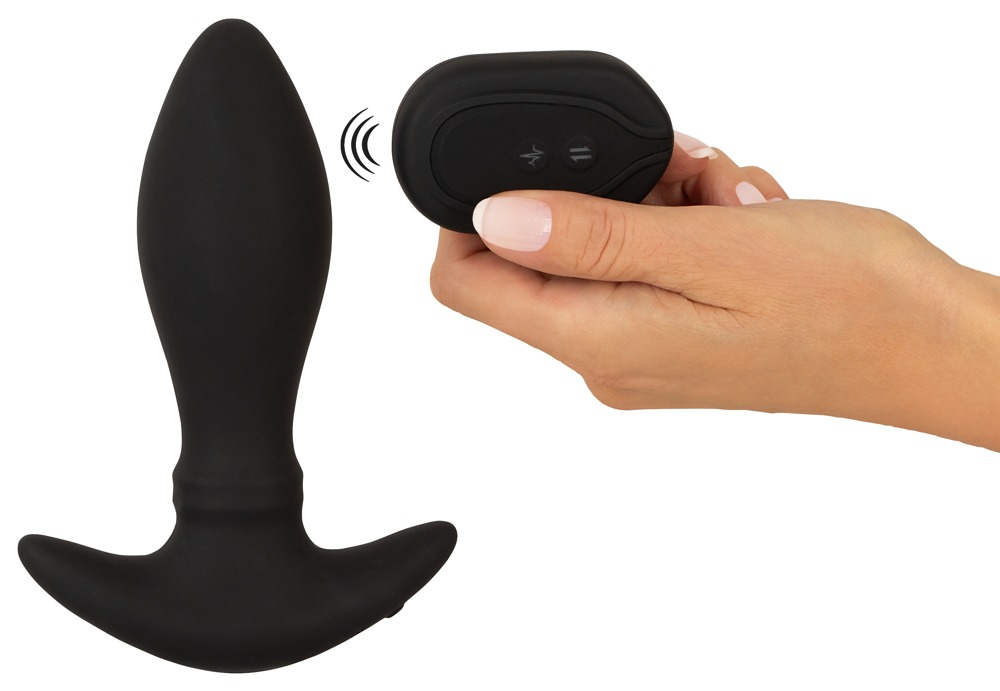 Plug Anal Vibrant ANOS RC Moving Rings Butt Plug [1]