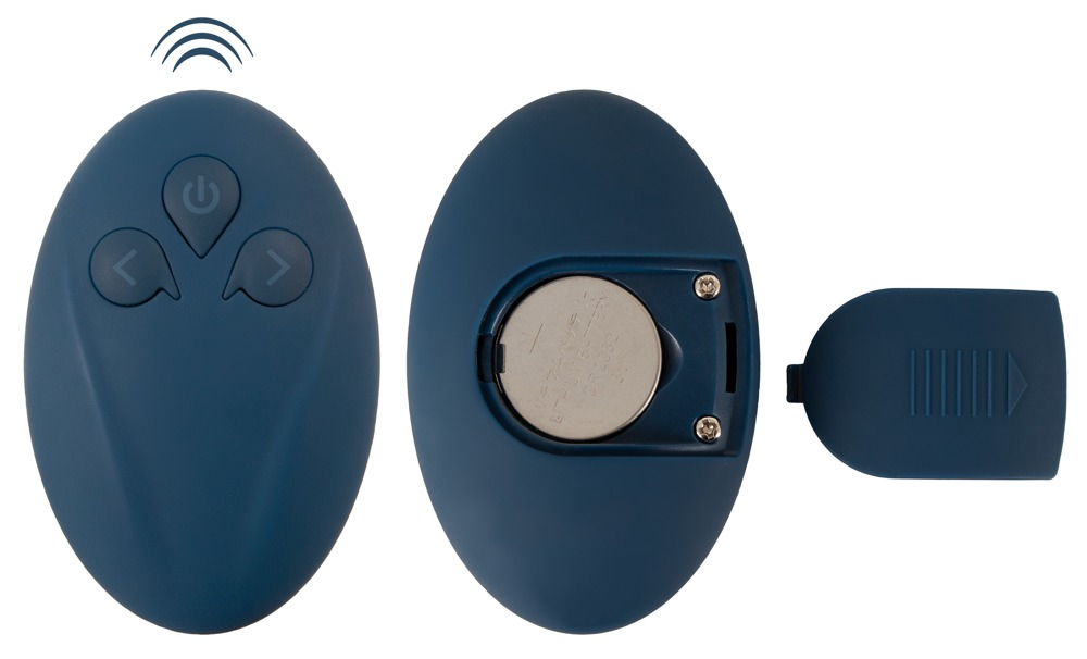 Vibrator Anal ANOS RC Thrusting Butt Plug with Vibration [12]