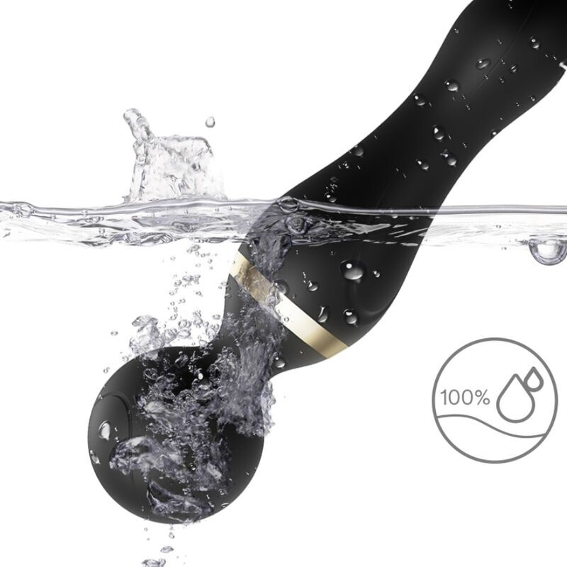 Vibrator Negru Femei ARMONY Freeza massager & vibrator super flexible head black [3]