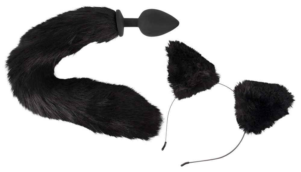 Plug Coada Pisica Bad Kitty Pet Play Plug & Ears [1]