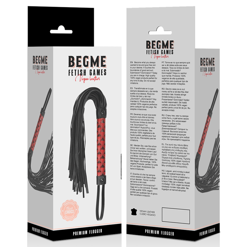Bici Begme Red Edition Vegan Leather Flogger [5]