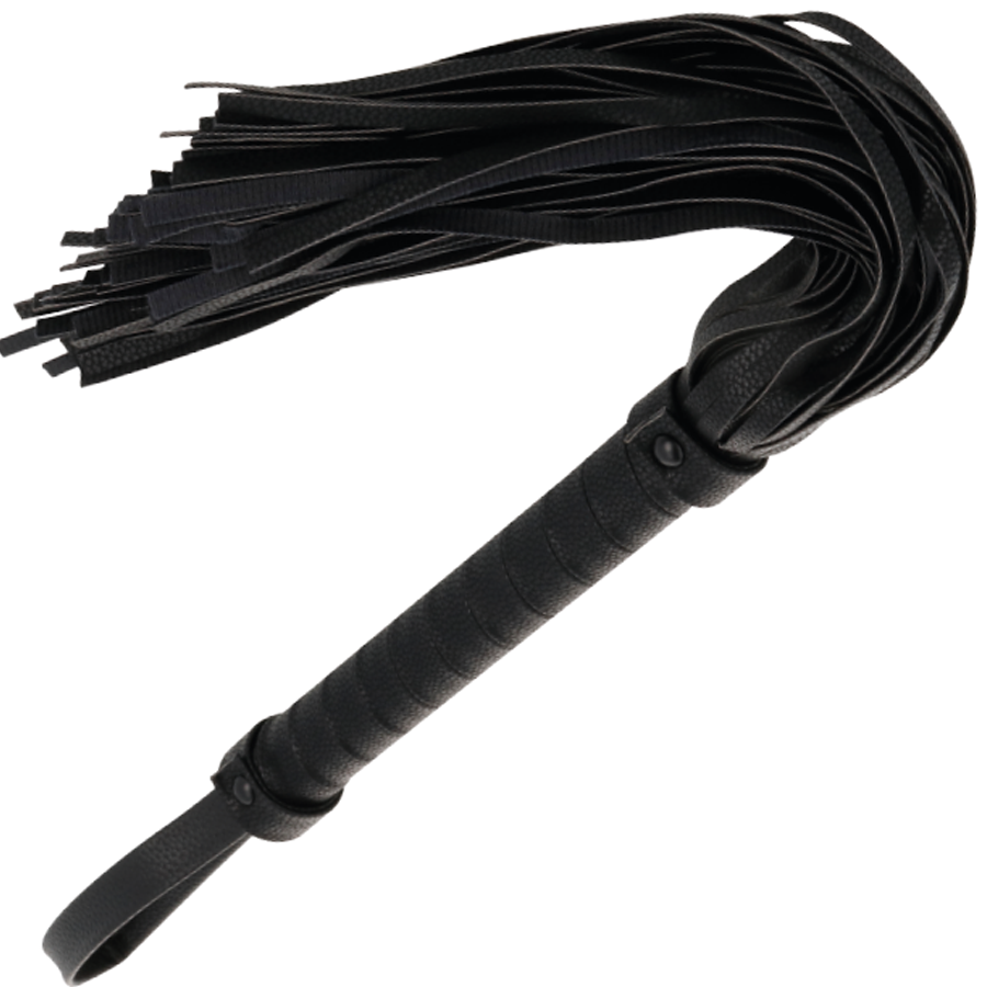 Bici Darkness Black Bondage Whip 42cm Leather [1]