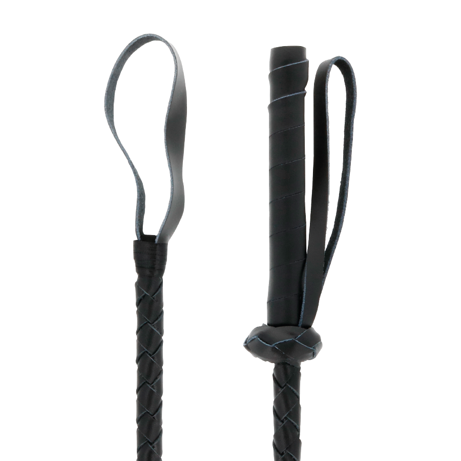 Bici Darkness leather fetish bdsm whip 60cm [2]