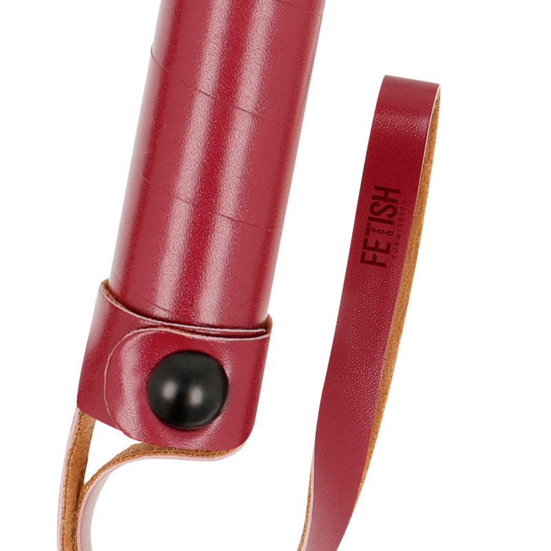 Bici Fetish Submissive Dark Room Vegan Leather Whip [6]