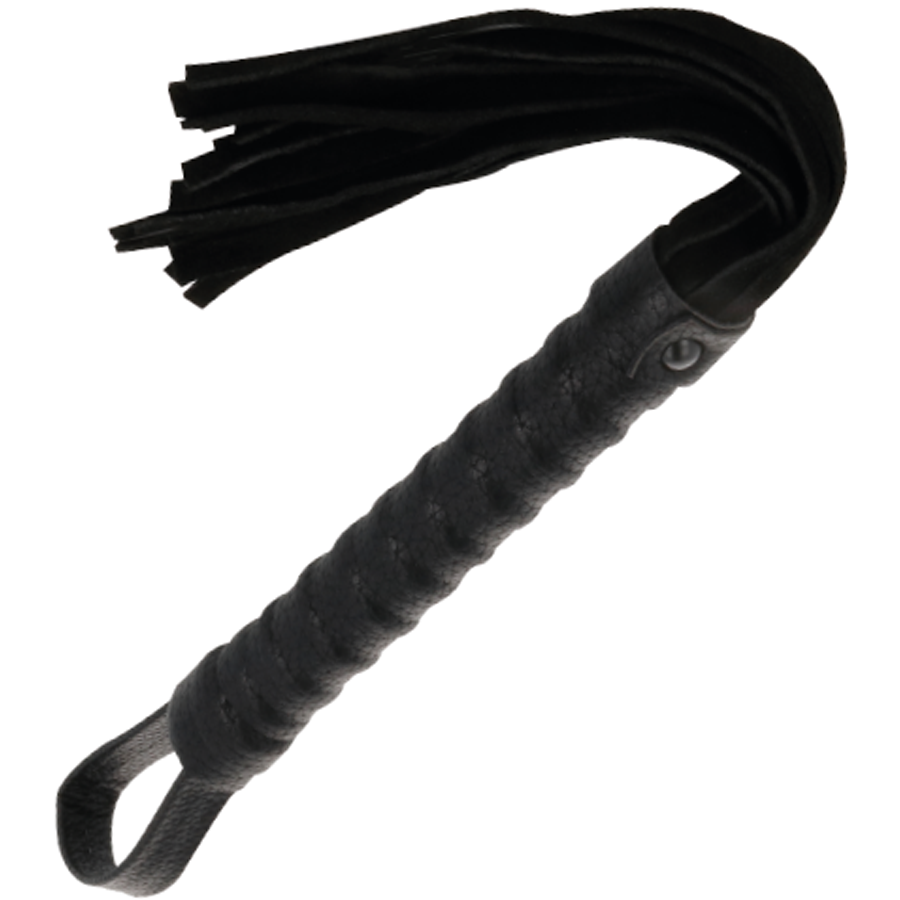 Bici Piele Darkness Black bondage whip with leather handle [1]