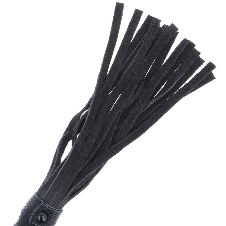 Bici Piele Darkness Black bondage whip with leather handle [3]