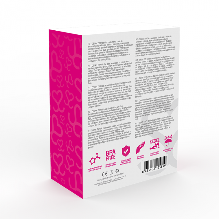 Bila Kegel Moressa Osian Two Premium Silicone Pink 101g [3]