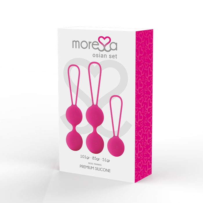 Bile Kegel Moressa Osian Set Premium Silicone Pink [2]