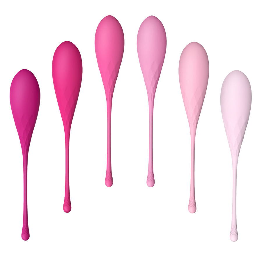 Bile Kegel Leslie Kegel Fit Pelvic Muscle Training Set 6 Weights [3]