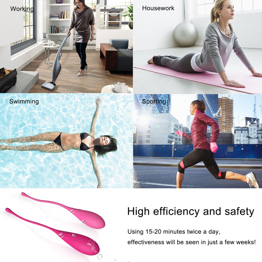Bile Kegel Leslie Kegel Fit Pelvic Muscle Training Set 6 Weights [16]